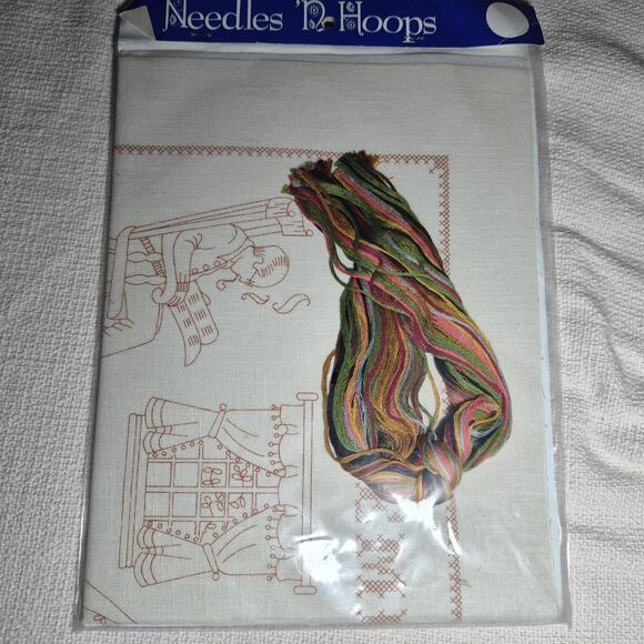 Retirement Sampler Cross Stitch Kit 180 Needles ‘N Hoops 13 1/2” X 15” New - Picture 4 of 5